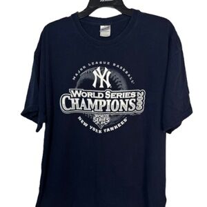 New York Yankees 2009 World Series Champions T-Shirt Size XL